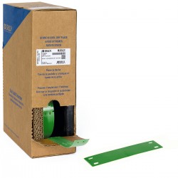 BM-15x75-7643-GN M611, M610 ve M710 İçin Taşıyıcısız B-7643 Büyük Kutu yapışkansız kablo etiketleri