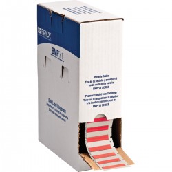 BM-187-175-342-RD M610, M611, BMP61, M710 ve BMP71 için PermaSleeve® Isıyla Daralan Etiketler