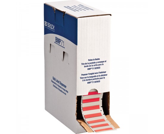 BM-187-175-342-RD M610, M611, BMP61, M710 ve BMP71 için PermaSleeve® Isıyla Daralan Etiketler BM-187-175-342-RD M610, M611, BMP61, M710 ve BMP71 için PermaSleeve® Isıyla Daralan Etiketler