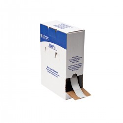BM-20-428 M610, M611, BMP61, M710 ve BMP71 için Metalize Mat Gri Polyester Etiketler