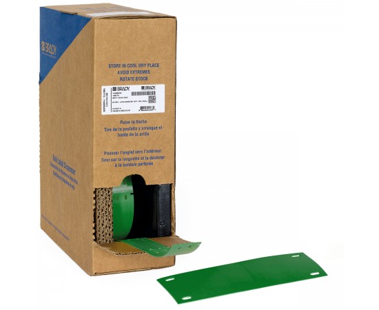 BM-25X75-7598-GN M611, M610, BMP61, M710 ve BMP71 için Taşıyıcısız Polyester Büyük Kutu Yapışkansız Kablo Etiketi BM-25X75-7598-GN M611, M610, BMP61, M710 ve BMP71 için Taşıyıcısız Polyester Büyük Kutu Yapışkansız Kablo Etiketi