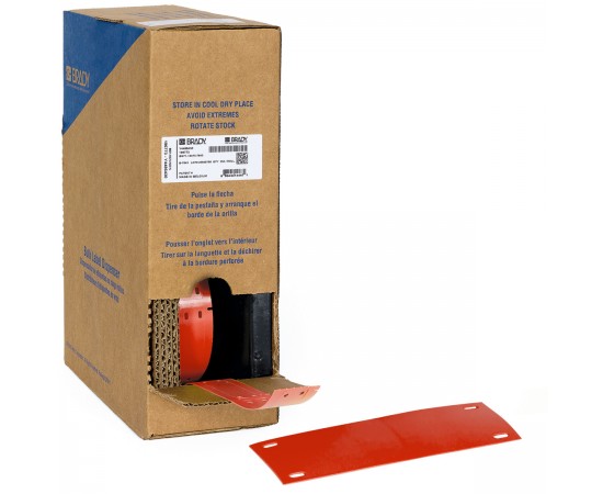 BM-25X75-7598-RD M611, M610, BMP61, M710 ve BMP71 için Taşıyıcısız Polyester Büyük Kutu Yapışkansız Kablo Etiketi BM-25X75-7598-RD M611, M610, BMP61, M710 ve BMP71 için Taşıyıcısız Polyester Büyük Kutu Yapışkansız Kablo Etiketi