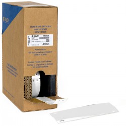 BM-25X75-7598-WT M611, M610 ve M710 için Taşıyıcısız Polyester Büyük Kutu Yapışkansız Kablo Etiketi