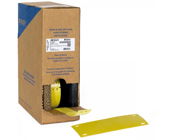 BM-25X75-7598-YL M611, M610, BMP61, M710 ve BMP71 için Taşıyıcısız Polyester Büyük Kutu Yapışkansız Kablo Etiketi BM-25X75-7598-YL M611, M610, BMP61, M710 ve BMP71 için Taşıyıcısız Polyester Büyük Kutu Yapışkansız Kablo Etiketi