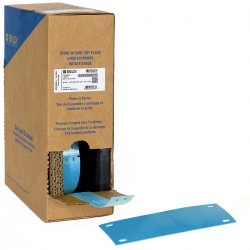 BM-25x75-7643-BL M611, M610 ve M710 İçin Taşıyıcısız B-7643 Büyük Kutu yapışkansız kablo etiketleri