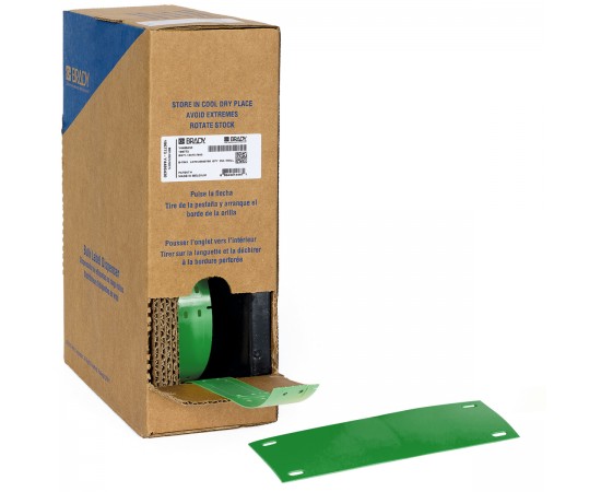 BM-25x75-7643-GN M611, M610 ve M710 İçin Taşıyıcısız B-7643 Büyük Kutu yapışkansız kablo etiketleri BM-25x75-7643-GN M611, M610 ve M710 İçin Taşıyıcısız B-7643 Büyük Kutu yapışkansız kablo etiketleri