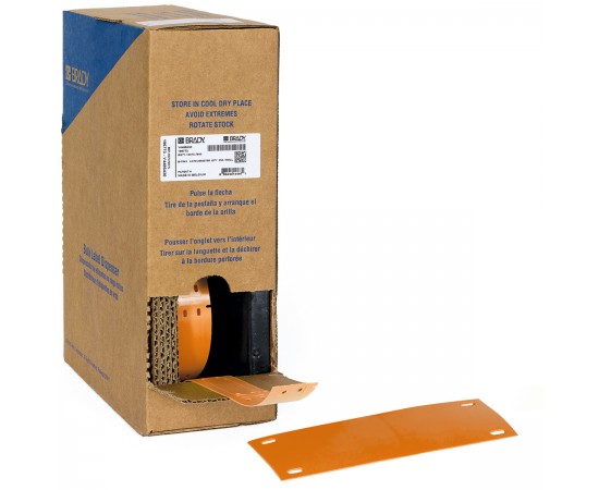 BM-25x75-7643-OR M611, M610 ve M710 İçin Taşıyıcısız B-7643 Büyük Kutu yapışkansız kablo etiketleri BM-25x75-7643-OR M611, M610 ve M710 İçin Taşıyıcısız B-7643 Büyük Kutu yapışkansız kablo etiketleri