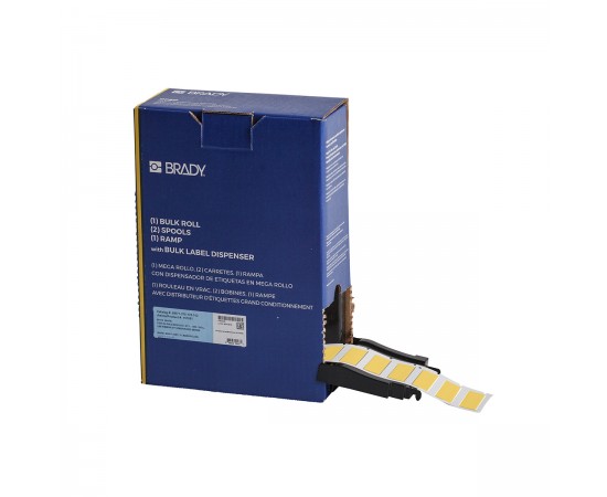 BM-375-175-312-YL M610, M611, BMP61, M710 ve BMP71 için PermaSleeve® Ticari Sınıf Isıyla Daralan Etiketler