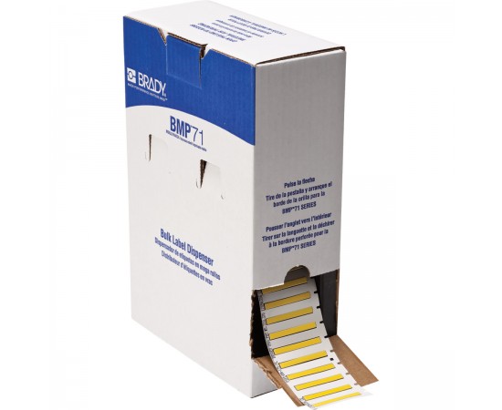 BM-094-175-342-YL M610, M611, BMP61, M710 ve BMP71 için PermaSleeve® Isıyla Daralan Etiketler