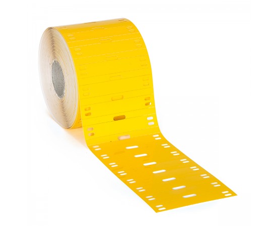 BPT-6010-7598-YL Polyester Yapışkansız Kablo Etiketi BPT-6010-7598-YL Polyester Yapışkansız Kablo Etiketi