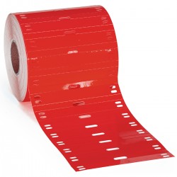 BPT-7510-7598-RD Polyester Yapışkansız Kablo Etiketi