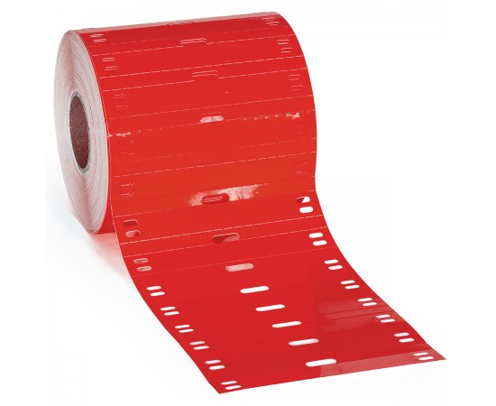 BPT-7510-7598-RD Polyester Yapışkansız Kablo Etiketi BPT-7510-7598-RD Polyester Yapışkansız Kablo Etiketi