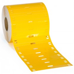 BPT-7510-7598-YL Polyester Yapışkansız Kablo Etiketi