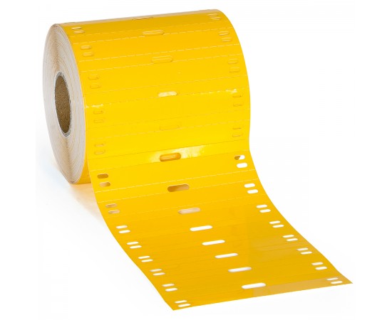 BPT-7510-7598-YL Polyester Yapışkansız Kablo Etiketi BPT-7510-7598-YL Polyester Yapışkansız Kablo Etiketi
