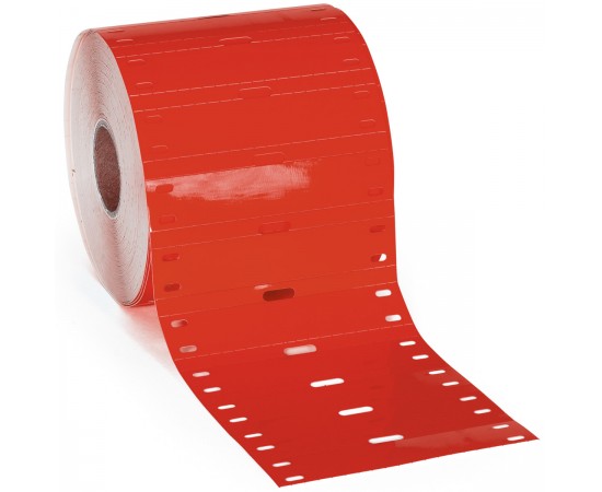 BPT-7515-7598-RD Polyester Yapışkansız Kablo Etiketi BPT-7515-7598-RD Polyester Yapışkansız Kablo Etiketi