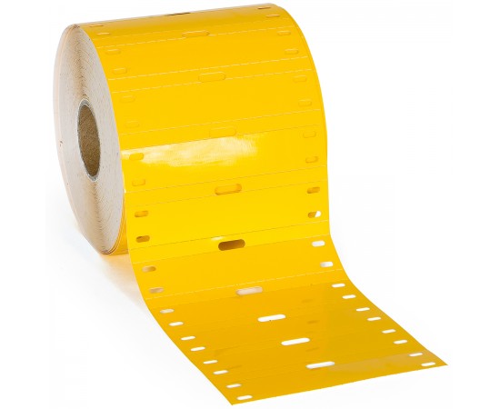 BPT-7515-7598-YL Polyester Yapışkansız Kablo Etiketi BPT-7515-7598-YL Polyester Yapışkansız Kablo Etiketi