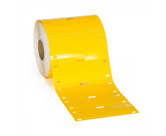 BPT-7525-7598-YL Polyester Yapışkansız Kablo Etiketi BPT-7525-7598-YL Polyester Yapışkansız Kablo Etiketi