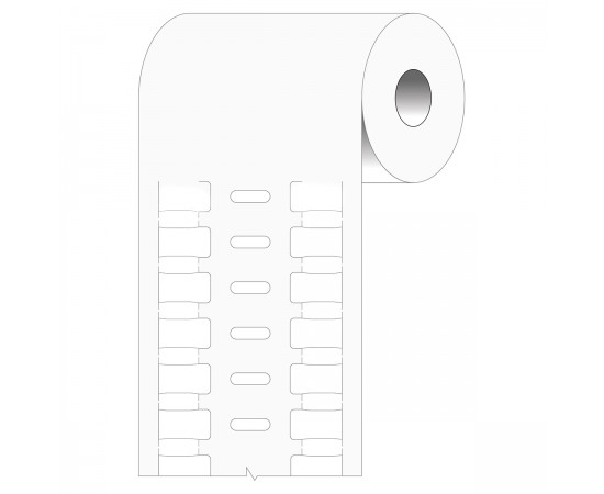 BPTRDS-10x4,4-7697-WT Termal Transferle Yazdırılabilir Sağlam DuraSleeve Kablo İşaretleme Taşıyıcı İç Etiketleri BPTRDS-10x4,4-7697-WT Termal Transferle Yazdırılabilir Sağlam DuraSleeve Kablo İşaretleme Taşıyıcı İç Etiketleri