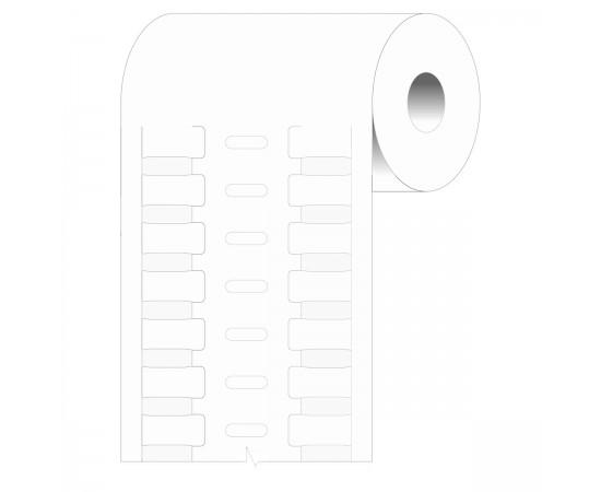 BPTRDS-12x4,4-7697-WT Termal Transferle Yazdırılabilir Sağlam DuraSleeve Kablo İşaretleme Taşıyıcı İç Etiketleri BPTRDS-12x4,4-7697-WT Termal Transferle Yazdırılabilir Sağlam DuraSleeve Kablo İşaretleme Taşıyıcı İç Etiketleri
