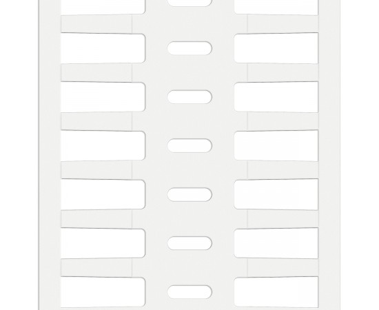BPTRDS-16x4,4-7696 Termal Transferle Yazdırılabilir Sağlam DuraSleeve Kablo İşaretleme Taşıyıcı İç Etiketleri BPTRDS-16x4,4-7696 Termal Transferle Yazdırılabilir Sağlam DuraSleeve Kablo İşaretleme Taşıyıcı İç Etiketleri