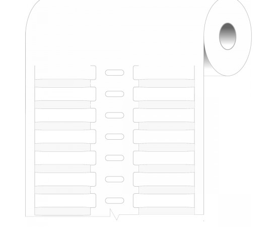 BPTRDS-30x4,4-7697-WT Termal Transferle Yazdırılabilir Sağlam DuraSleeve Kablo İşaretleme Taşıyıcı İç Etiketleri BPTRDS-30x4,4-7697-WT Termal Transferle Yazdırılabilir Sağlam DuraSleeve Kablo İşaretleme Taşıyıcı İç Etiketleri