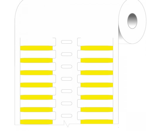 BPTRDS-30x4,4-7696-YL Termal Transferle Yazdırılabilir Sağlam DuraSleeve Kablo İşaretleme Taşıyıcı İç Etiketleri BPTRDS-30x4,4-7696-YL Termal Transferle Yazdırılabilir Sağlam DuraSleeve Kablo İşaretleme Taşıyıcı İç Etiketleri