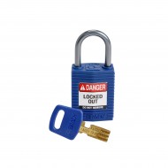 CPT-BLU-25AL-KD SafeKey Compact Nylon Alüminyum Kancalı Kilitler