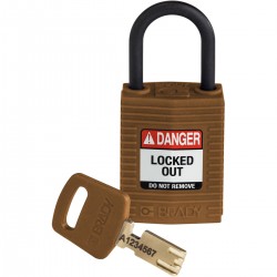 CPT-BRN-25PL-KD SafeKey Asma Kilitleri — Kompakt