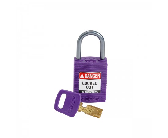CPT-PRP-25AL-KD SafeKey Compact Nylon Alüminyum Kancalı Kilitler CPT-PRP-25AL-KD SafeKey Compact Nylon Alüminyum Kancalı Kilitler
