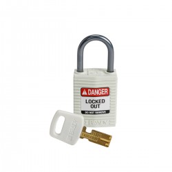 CPT-WHT-25AL-KD SafeKey Compact Nylon Alüminyum Kancalı Kilitler