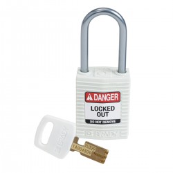 CPT-WHT-38AL-KD SafeKey Compact Nylon Alüminyum Kancalı Kilitler