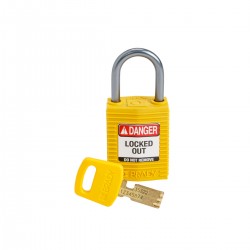CPT-YLW-25AL-KD SafeKey Compact Nylon Alüminyum Kancalı Kilitler