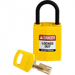 CPT-YLW-25PL-KD SafeKey Asma Kilitleri — Kompakt