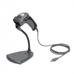 CR1500-K201-C500-US3-C286 CR1500 Elde Taşınabilen Kablolu Barkod Okuyucu ve Standı: 1D, 2D, QR Kodu