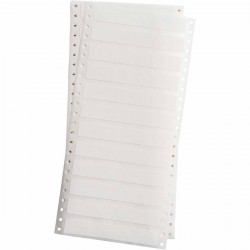 DAT-137-502-10 DaTab Dot Matrix Yazdırılabilir Etiketler