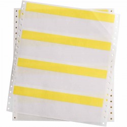 DAT-37-292-YL DaTab Dot Matrix Yazdırılabilir Etiketler