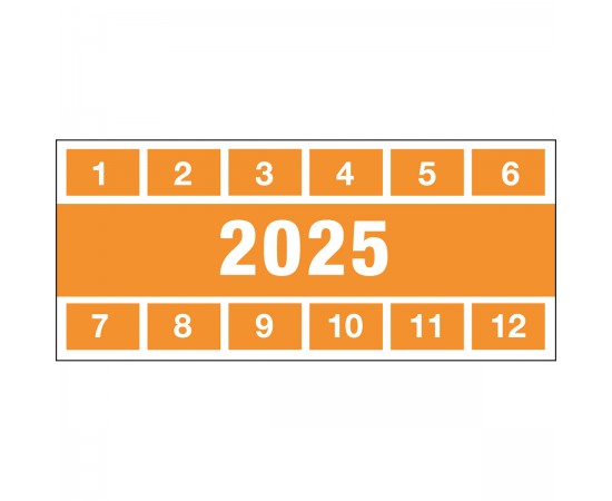 DATE INSPECTION LABELS 25 57x25 B-500 Denetim Tarihi Etiketleri