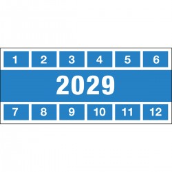 DATE INSPECTION LABELS 29 57x25 B-500 Denetim Tarihi Etiketleri