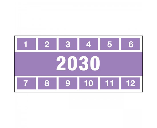 DATE INSPECTION LABELS 30 57x25 B-500 Denetim Tarihi Etiketleri DATE INSPECTION LABELS 30 57x25 B-500 Denetim Tarihi Etiketleri