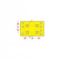 BT-508-WT-2050 BradyTag Dot Matrix Yazdırılabilir Yapışkansız Etiketler