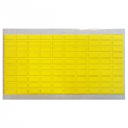 FOGLI ETICH.10 X 20 CONT. 10x20 mm kenarlıklı etiket sayfaları