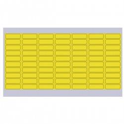 FOGLI ETICH.10 X 30 CONT. 10x30 mm kenarlıklı etiket sayfaları