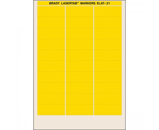 ELAT-21-747-YL LaserTab Lazerle Yazdırılabilir Etiketler ELAT-21-747-YL LaserTab Lazerle Yazdırılabilir Etiketler