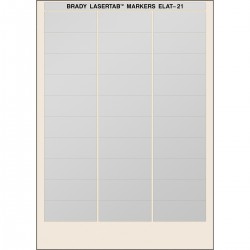 ELAT-21-773 LaserTab Lazerle Yazdırılabilir Etiketler