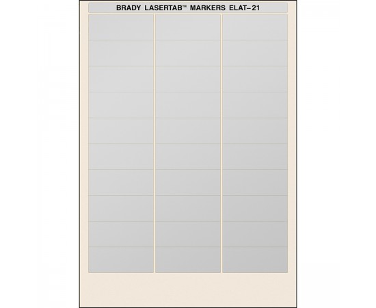 ELAT-21-773 LaserTab Lazerle Yazdırılabilir Etiketler ELAT-21-773 LaserTab Lazerle Yazdırılabilir Etiketler