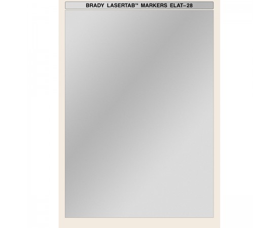 ELAT-28-773-10SH LaserTab Lazerle Yazdırılabilir Etiketler ELAT-28-773-10SH LaserTab Lazerle Yazdırılabilir Etiketler