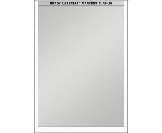 ELAT-28-773 LaserTab Lazerle Yazdırılabilir Etiketler ELAT-28-773 LaserTab Lazerle Yazdırılabilir Etiketler
