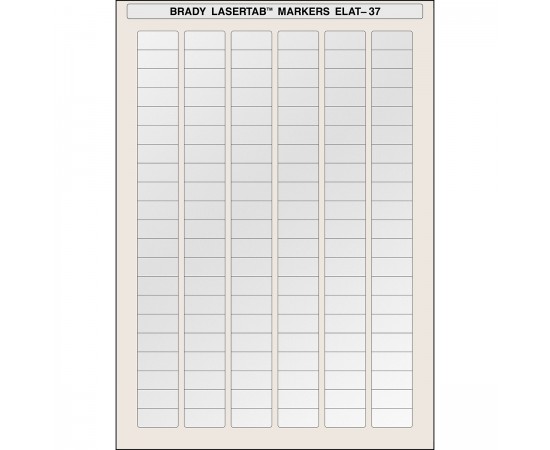 ELAT-37-773-5 LaserTab Lazerle Yazdırılabilir Etiketler ELAT-37-773-5 LaserTab Lazerle Yazdırılabilir Etiketler