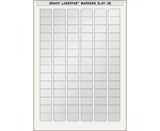 ELAT-38-773-2.5 LaserTab Lazerle Yazdırılabilir Etiketler ELAT-38-773-2.5 LaserTab Lazerle Yazdırılabilir Etiketler