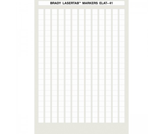 ELAT-41-747W-10 LaserTab Lazerle Yazdırılabilir Etiketler ELAT-41-747W-10 LaserTab Lazerle Yazdırılabilir Etiketler